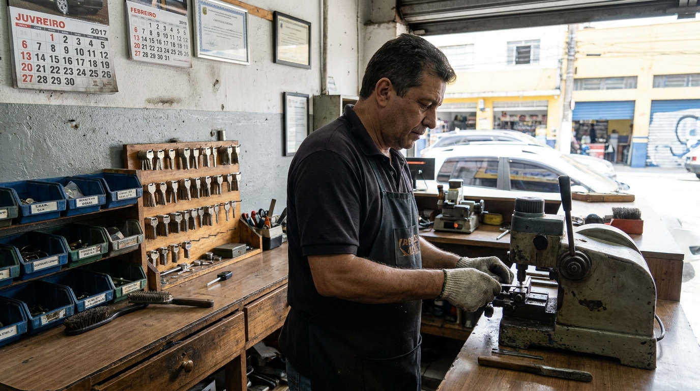 Chave Presencial (Smart Key) em Água Seca, Piracicaba‑SP
