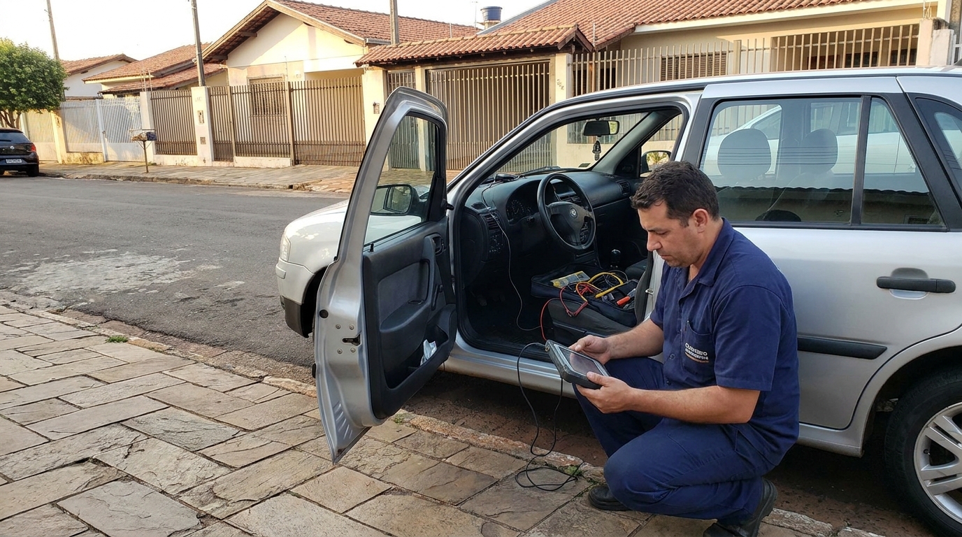 Confecção de Chave Automotiva no Bosque dos Lenheiros, Piracicaba‑SP