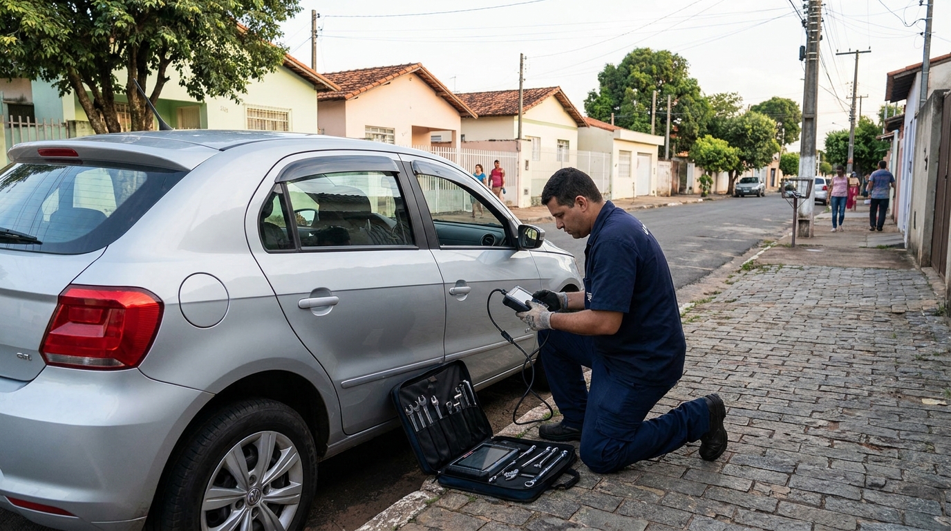 Programação de Chave Codificada no Bosque dos Lenheiros, Piracicaba‑SP