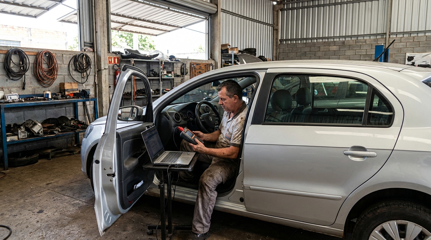 Reconfiguração da Unidade Eletrônica na Água Branca, Piracicaba‑SP