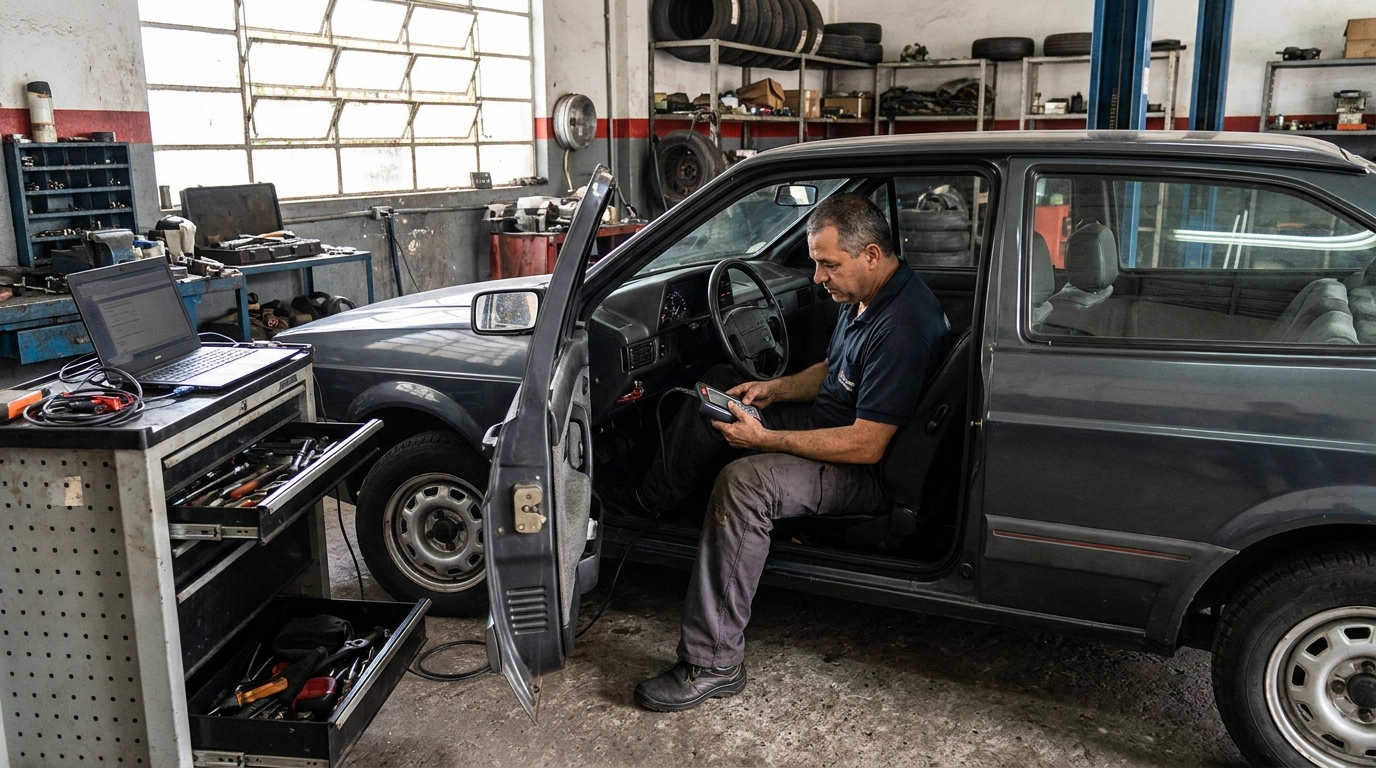 Reparo de Central Eletrônica na Água Branca, Piracicaba‑SP