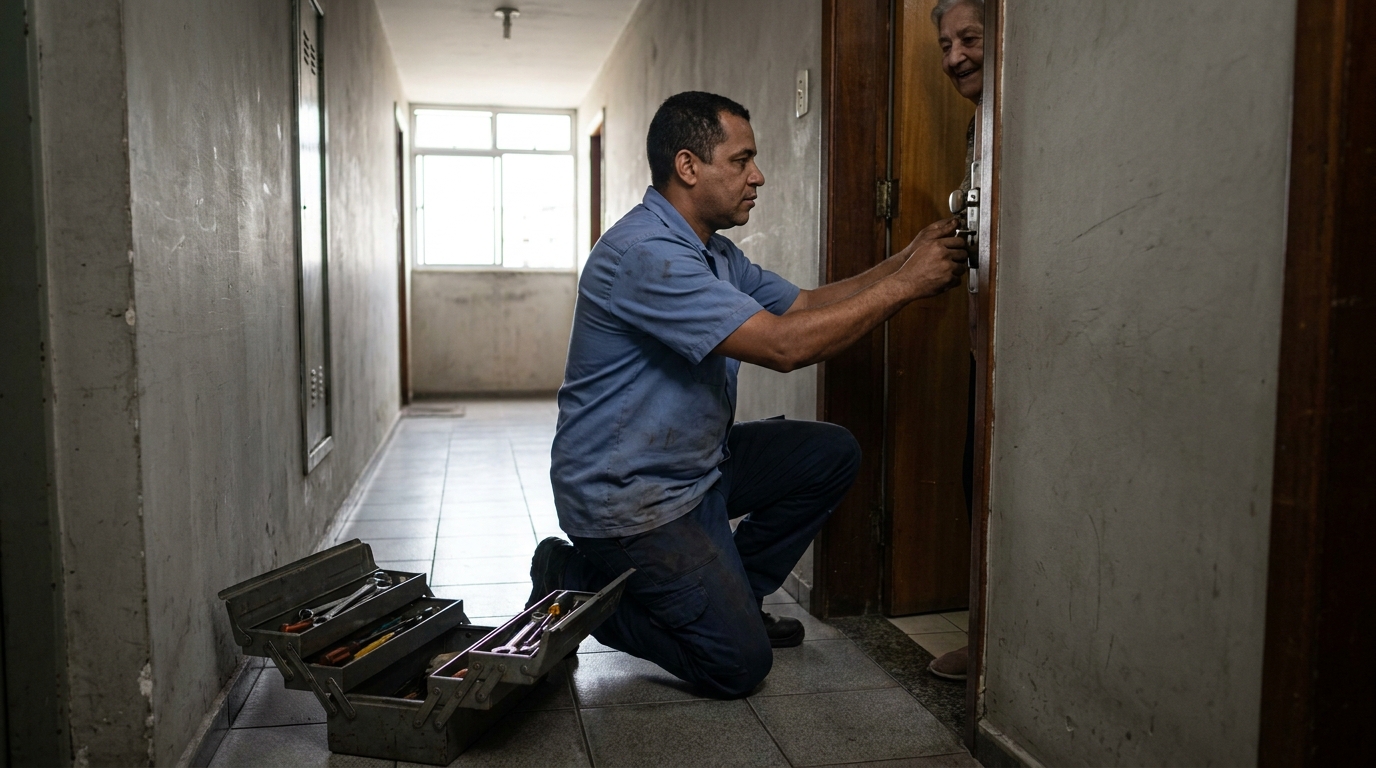Troca de Fechadura em Água Santa, Piracicaba‑SP